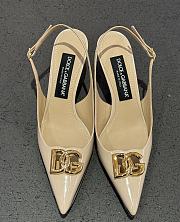 Okify Dolce & Gabbana Beige Slingback - 1