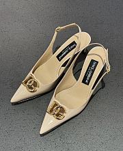 Okify Dolce & Gabbana Beige Slingback - 2