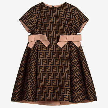 Okify Fendi Bow Dress 