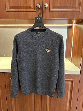 Okify Versace Grey Gray Sweater M-3XL