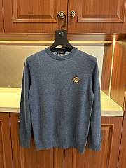 Okify Versace Light Gray Sweater M-3XL - 1