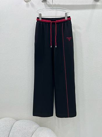 Okify Prada Black Red Pants SML 