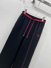 Okify Prada Black Red Pants SML  - 3