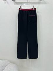 Okify Prada Black Red Pants SML  - 2