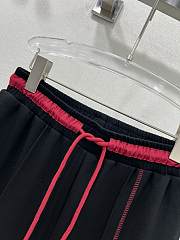 Okify Prada Black Red Pants SML  - 4