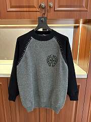 Okify Chrome Hearts Black And Grey Gray Sweater M-2XL - 1