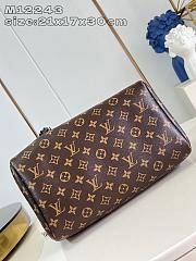 Okify Louis Vuitton Speedy Soft Bag 30 Dark 21x17x30cm M12243 - 3