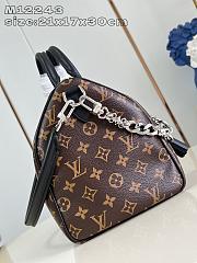 Okify Louis Vuitton Speedy Soft Bag 30 Dark 21x17x30cm M12243 - 5