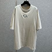 Okify Off White T-shirt  - 1