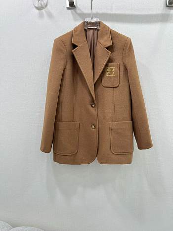 Okify MiuMiu Brown Suit Jacket SML