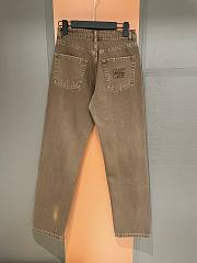 Okify MiuMiu Brown Jeans SML  - 3