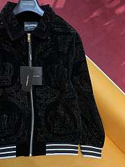 Okify Dolce & Gabbana Diamond Black Jacket M-2XL - 4