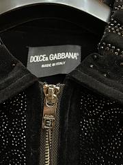 Okify Dolce & Gabbana Diamond Black Jacket M-2XL - 2