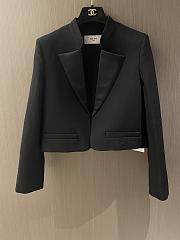 Okify Celine Black Short Blazer SML - 1