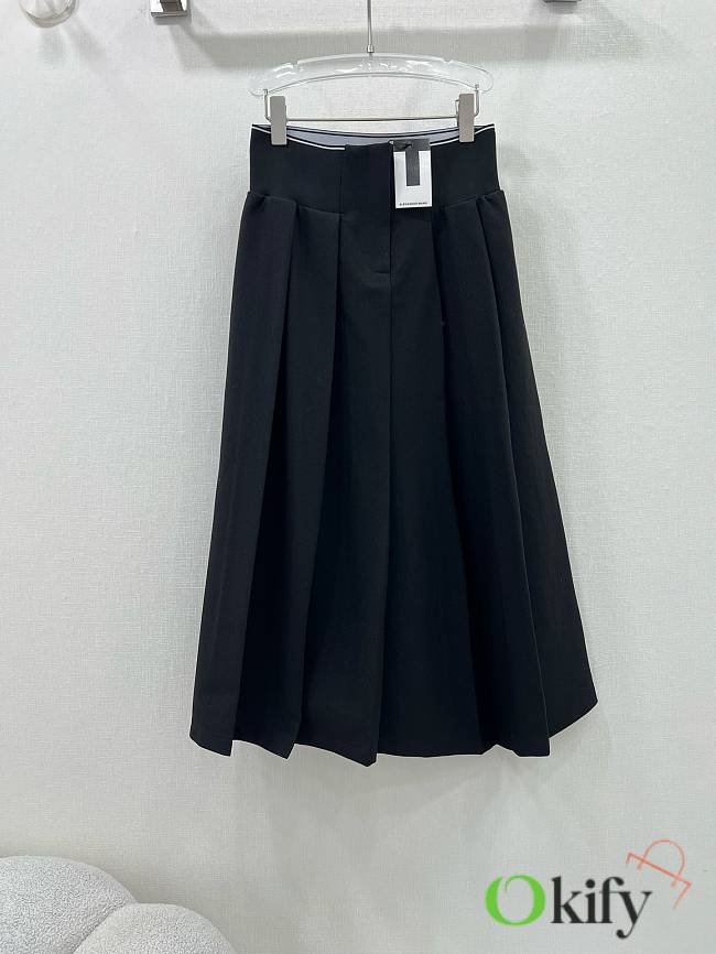 Okify Alexander Wang Black Long Skirt S-XL  - 1