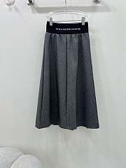 Okify Alexander Wang Grey Gray Long Skirt S-XL  - 4