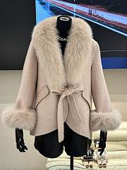 Okify MaxMara Fur Collar Coat S-XL - 1