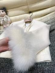 Okify MaxMara Fur Sleeves Coat S-XL - 3