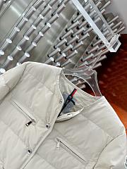 Okify Moncler White Down Jacket SML - 3