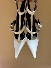 Okify Versace White High Heels 35-42 - 1