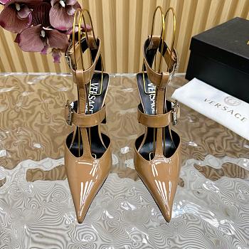 Okify Versace Light Brown High Heels 35-42