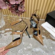 Okify Versace Light Brown High Heels 35-42 - 3