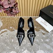 Okify Versace Black High Heels  - 1