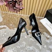 Okify Versace Black High Heels  - 2