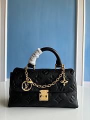 Okify Louis Vuitton Black Nano Madeleine Bag 12.5 x 6 x 21 cm M12144 - 1