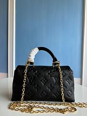 Okify Louis Vuitton Black Nano Madeleine Bag 12.5 x 6 x 21 cm M12144 - 2