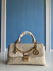 Okify Louis Vuitton Cream Nano Madeleine Bag 12.5 x 6 x 21 cm M12145 - 1