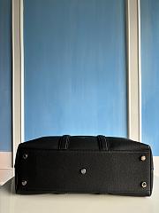 Okify Louis Vuitton Black Georges Tote MM Bag 41 x 29 x 14 cm M23153 - 5