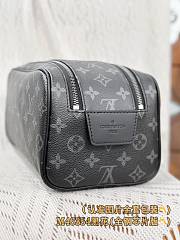 Okify Louis Vuitton Dopp Kit Black Bag 28 x 15 x 16.5 cm M46354 - 3