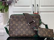 Okify Louis Vuitton Trio Messenger Bag 18.5 x 7 x 25 cm M12766 - 1