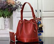 Okify Louis Vuitton Noé BB Bag in red 20 x 15 x 20 cm M24675 - 4