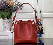 Okify Louis Vuitton Noé BB Bag in red 20 x 15 x 20 cm M24675 - 5