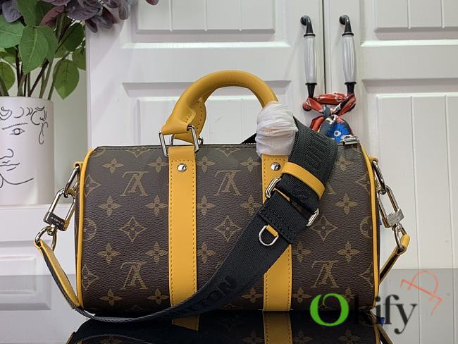 Okify Louis Vuitton Keepall Bandoulière 25 Yellow 25 x 15 x 11 cm M12733 - 1