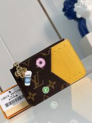 Okify Louis Vuitton Romy card holder 12x8x0.5cm M12998 - 5