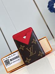 Okify Louis Vuitton Porte Cartes Magnet Card Holder in 6.5 x 9.5 x 0.5 cm M12856 - 1