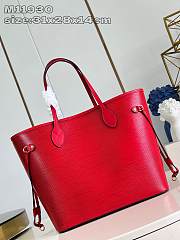 Okify Louis Vuitton Neverfull Epi MM Bag in red 31 x 28 x 14 cm M12755 - 1