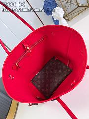 Okify Louis Vuitton Neverfull Epi MM Bag in red 31 x 28 x 14 cm M12755 - 4