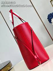 Okify Louis Vuitton Neverfull Epi MM Bag in red 31 x 28 x 14 cm M12755 - 2