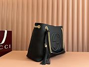 Okify Gucci Soho Black Leather Bag 38x27x14cm - 5