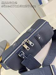 Okify Louis Vuitton City Keepall Bag in dark blue 17 x 13 x 27cm M11602 - 5