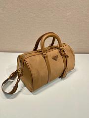 Okify Prada Re-Edition 1978 Re-Nylon and Saffiano Bag in brown 17x16x31cm - 6