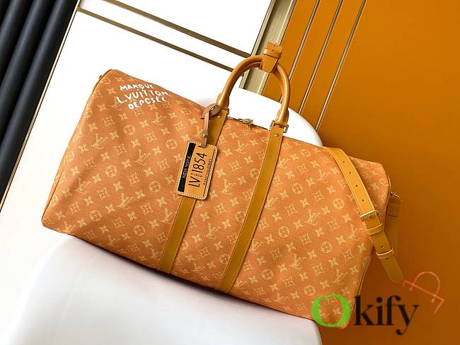 Okify Louis Vuitton 57th Street NYC Keepall Bandoulière 55 55x31x26cm M13186 - 1