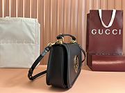 Okify Gucci Blondie medium shoulder bag in black 32x17x10cm  - 2