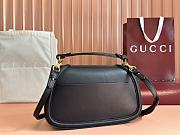 Okify Gucci Blondie medium shoulder bag in black 32x17x10cm  - 4