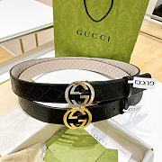 Okify Gucci Black Belt 40mm 18725 - 1