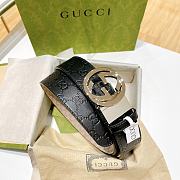 Okify Gucci Black Belt 40mm 18725 - 4